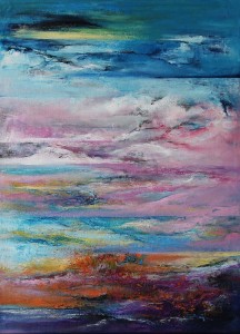 "BONAIRE", Olieverf op linnen 50 x 70cm (Verkocht)