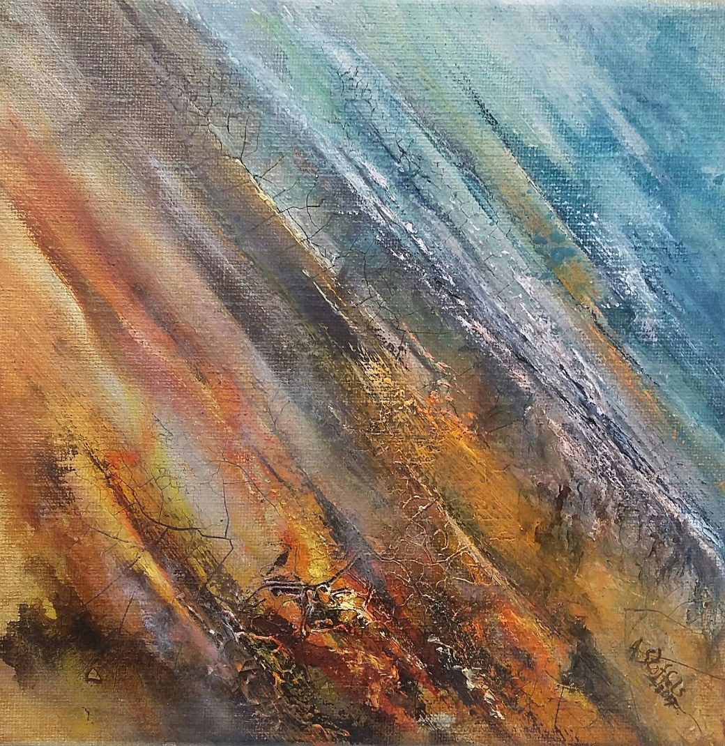 The elements from a bird’s eye view II 25 x 25 cm