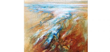 Stream, Astrid Stoffels, Dutch artist, gallery, newart, galeries, artcollectors, contemporary art, female artist, kunst, nieuwe kunst, kwetsbare natuur, vulnerable nature, landscape art, landschapskunst; stroming