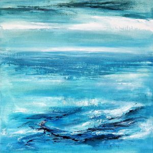 Astrid Stoffels; Elements of nature; contemporary art; Oilpainting; Dutch Artist; Artist inspired by nature; landschap schilderij; abstract landscape; olieverf; landschap schilderij; water; nature; natuur